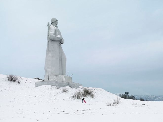 Громадные скульптуры разных стран