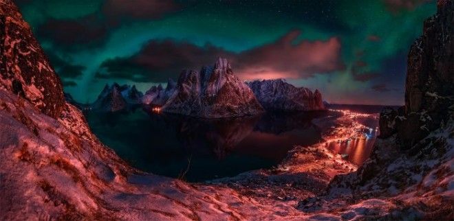 Северное сияние. Автор: Max Rive.