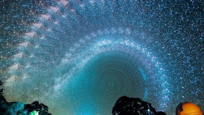 Milky Way LongExposure Looks Like Fractal Geometry