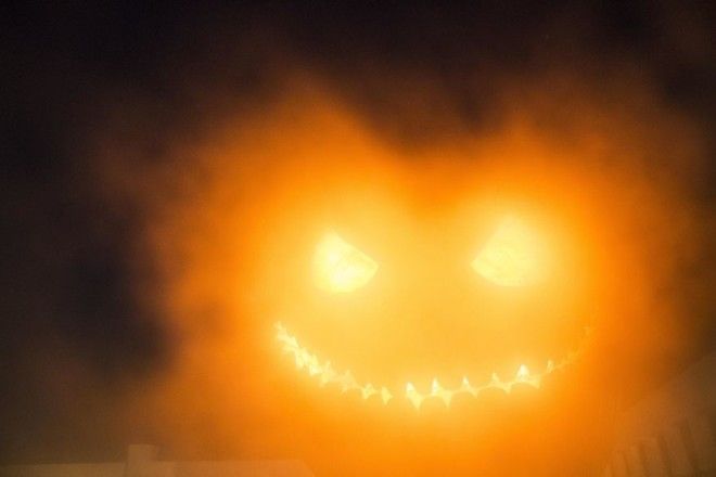 I Took This Long Exposure Shot Of A Pumpkin As My Lense Unknowingly Fogged Up