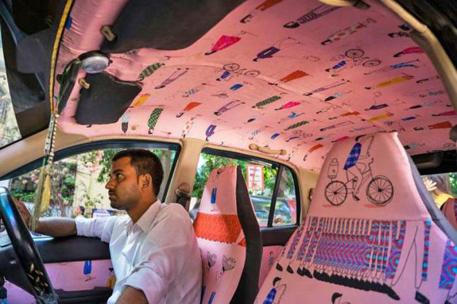 Сказочные интерьеры такси в Мумбаи, которые буквально завораживают