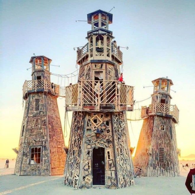 25 свежих фотографий с безумного фестиваля Burning Man которые вас удивят