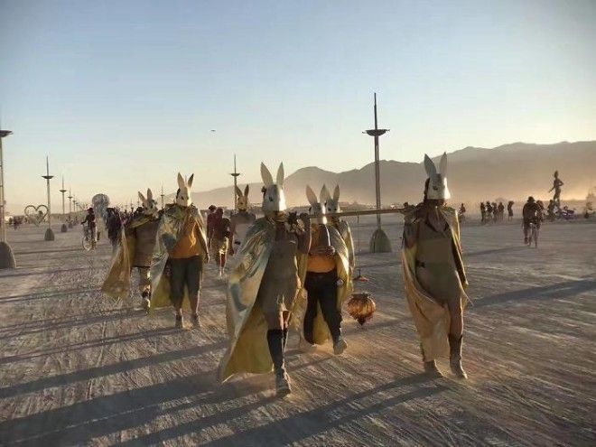 25 свежих фотографий с безумного фестиваля Burning Man которые вас удивят