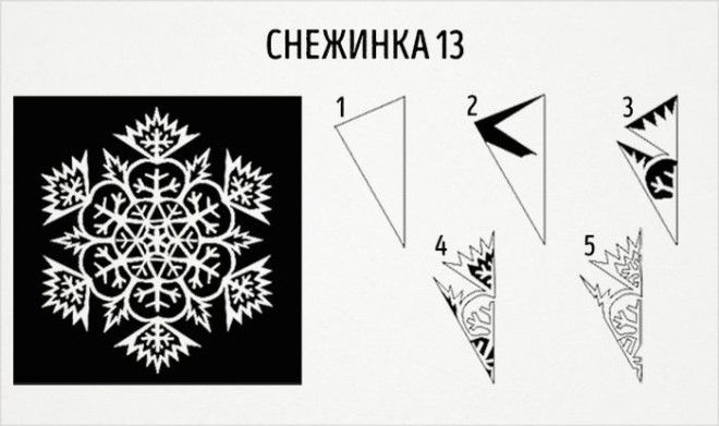 20 схем для вырезания снежинок из бумаги 20 схем для вырезания снежинок из бумаги новый год, своими руками, снежинки