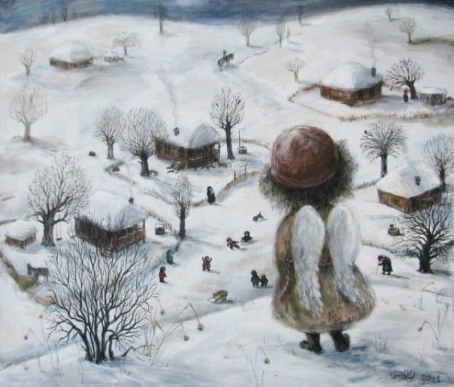 Зимний Ангел. Автор работ: Нино Чакветадзе (Nino Chakvetadze). Зимний Ангел. Автор работ: Нино Чакветадзе (Nino Chakvetadze).