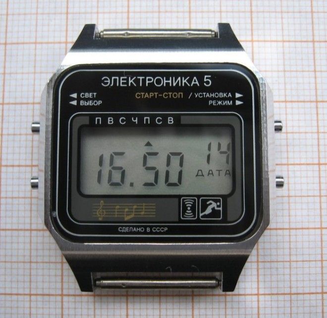 «Электроника-5» - умные советские часы. «Электроника-5» - умные советские часы.