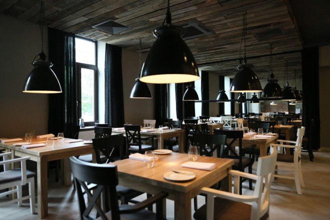 Wntrze restauracji Lenfant terrible fot Agata Grzybowska AG