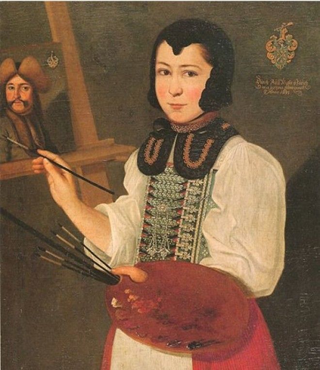 Автопортрет. Автор: Анна Васер. Автопортрет. Автор: Анна Васер.