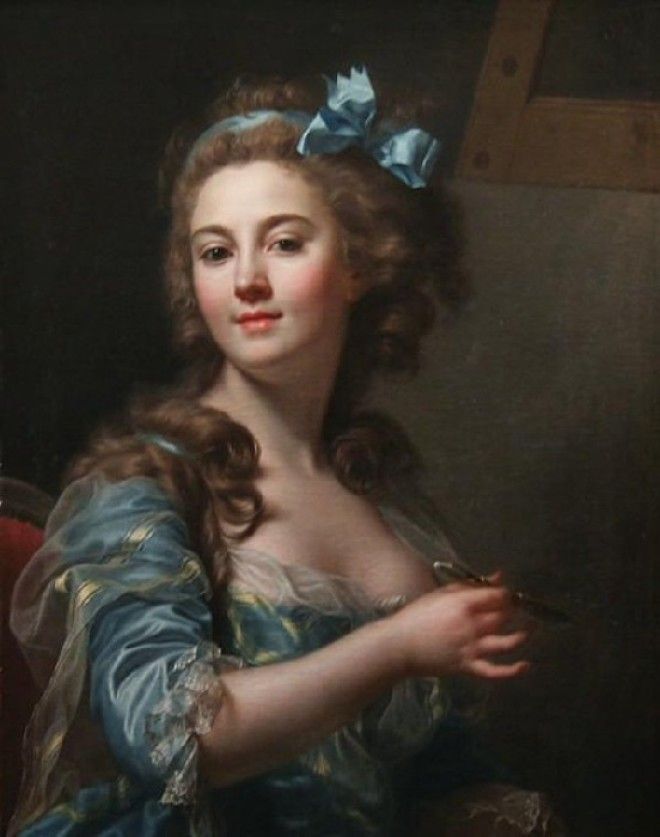 Автопортрет 1783 г. Автор: Мари Габриэлла Капет. Автопортрет 1783 г. Автор: Мари Габриэлла Капет.