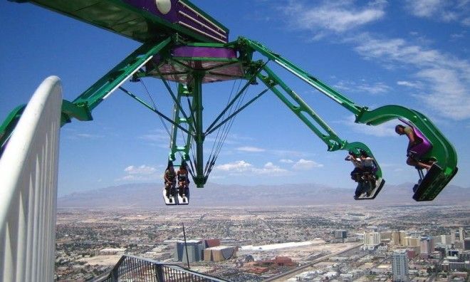 5. Отель Stratosphere в Лас-Вегасе дает возможность прокатиться над пропастью 5. Отель Stratosphere в Лас-Вегасе дает возможность прокатиться над пропастью игры, игры для взрослых, идеи для развлечений, интересно, фото