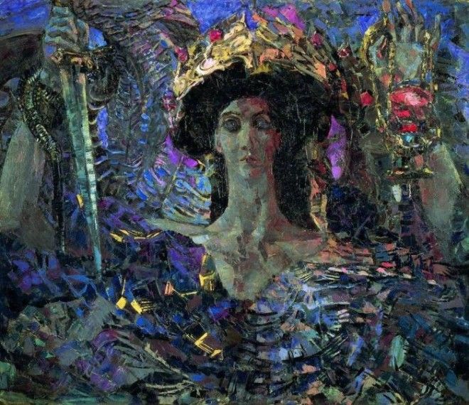 Михаил Врубель. Шестикрылый серафим, 1904 г. Михаил Врубель. Шестикрылый серафим, 1904 г.