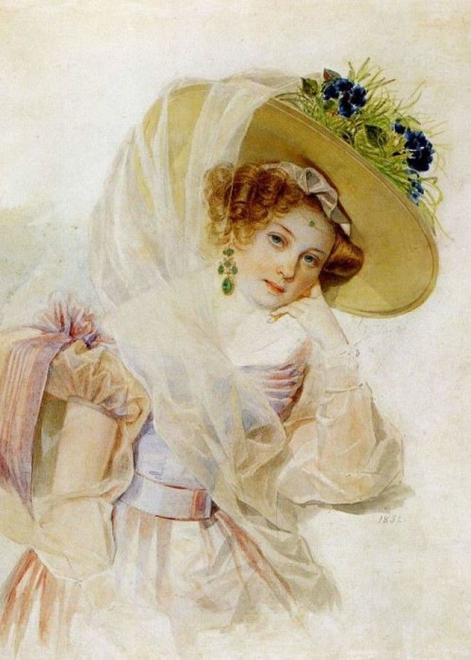 П. Ф. Соколов. Портрет С. А. Урусовой, 1832 | Фото: pinterest.com П. Ф. Соколов. Портрет С. А. Урусовой, 1832 | Фото: pinterest.com