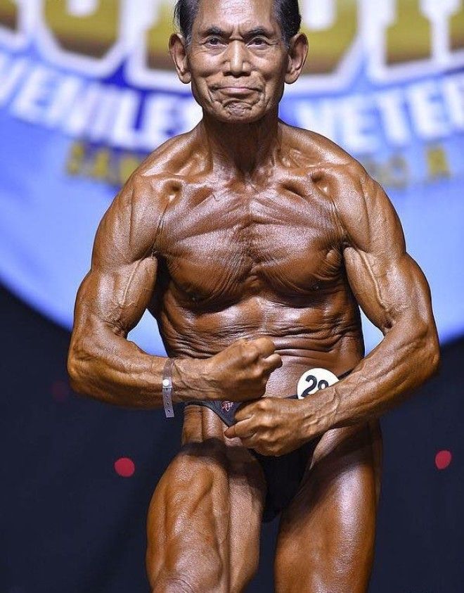 81-летний культурист доказал, что никогда не поздно заняться своим телом