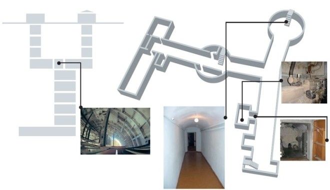 План бункера Сталина