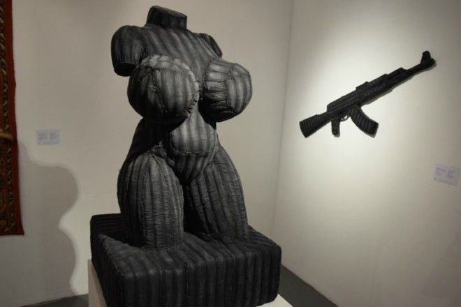 Венера Ватная ynews, интересное, искусство, картины, слонов, современное искусство, фото