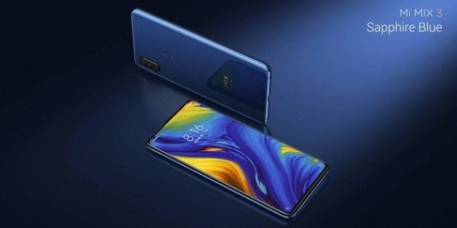 Mi MIX 3: Лицевая и задняя стороны