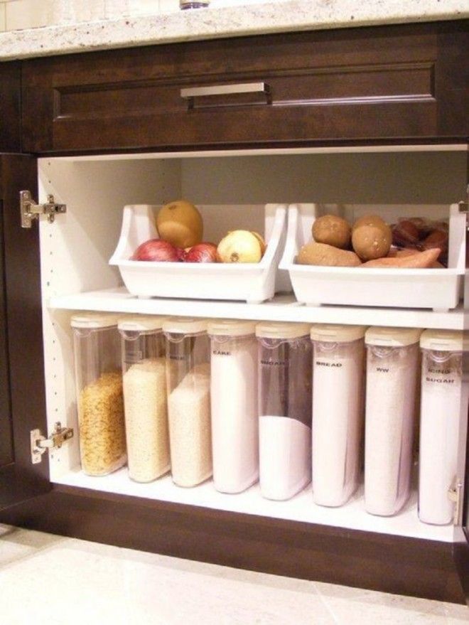 как упорядочить вещи на кухне