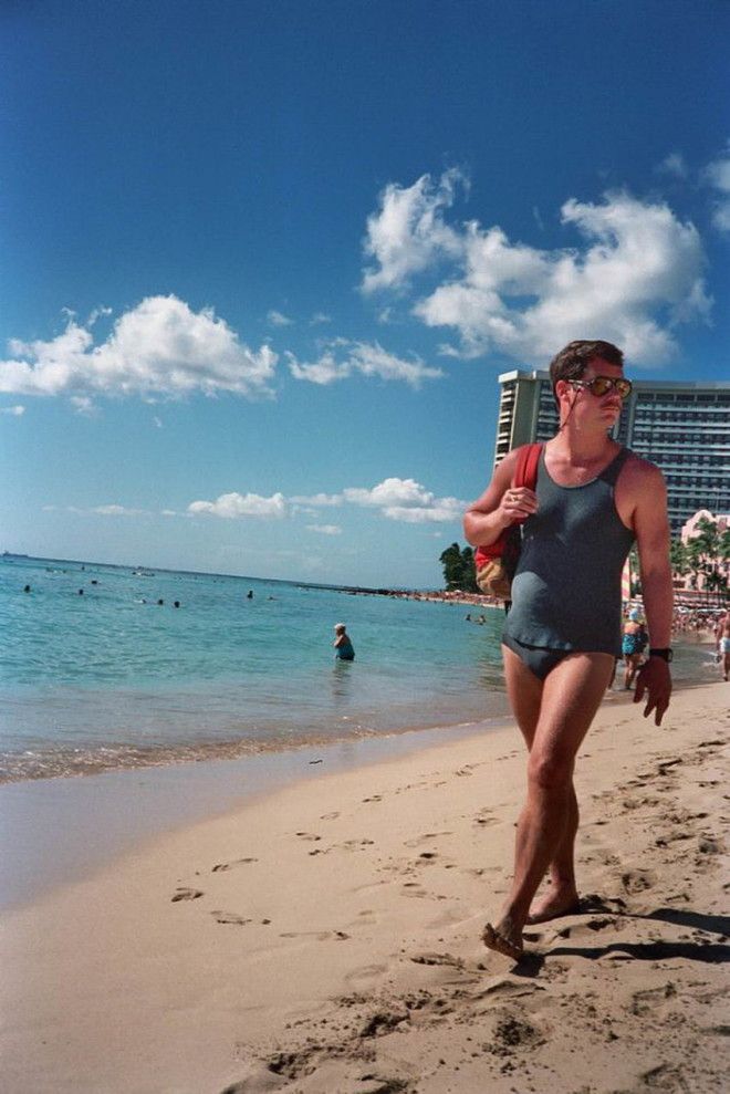 49 цветных фотографий повседневной жизни пляжа Вайкики