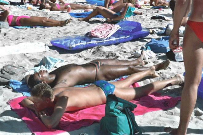 49 цветных фотографий повседневной жизни пляжа Вайкики