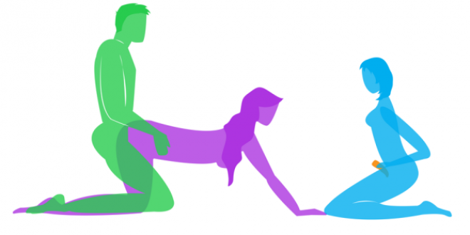 позы для секса втроём вуайеристка