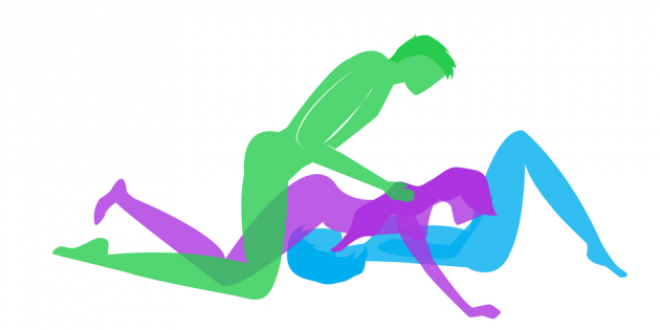 позы для секса втроём 69 1