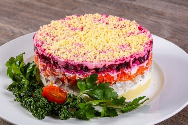 рецепт селедки под шубой