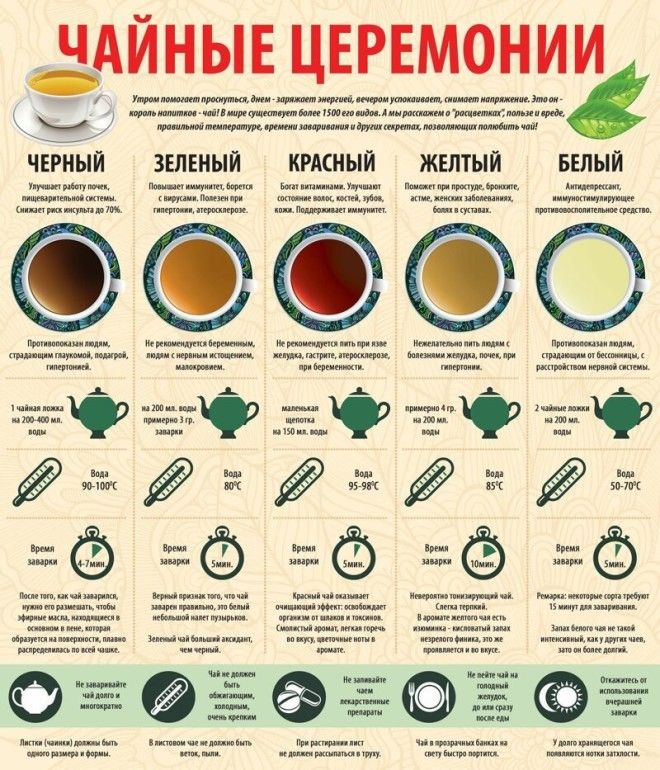 Чай как заваривать Фабрика идей Шпаргалки важное готовка интересное кулинарные советы кухня продукты