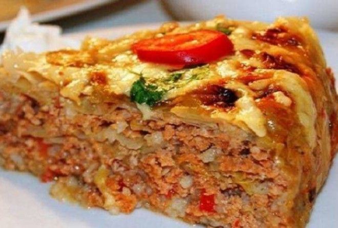Сытный капустный пирог гораздо проще и вкуснее